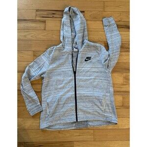 Nike Women’s Gray Advanced Knit Full Zip Jacket Size L